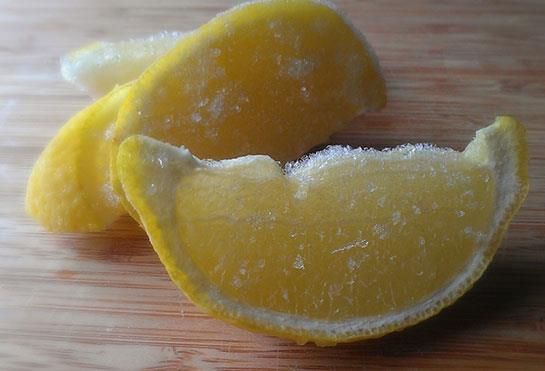 Dondurulmuş limon Xərçəngin 12 növünü məhv edir Hazırlanma qaydası
