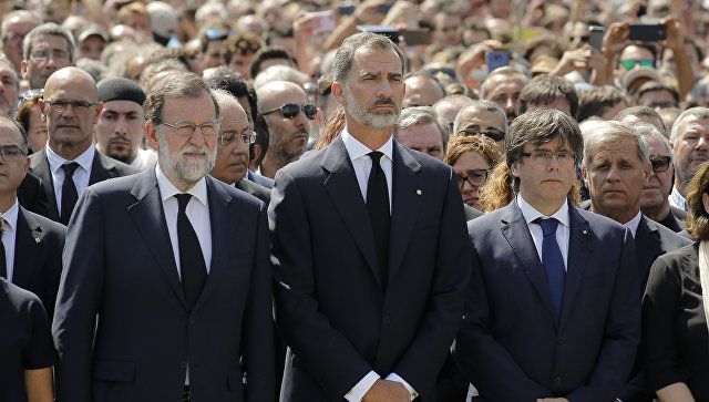Король и премьер Испании примут участие в марше против терроризма