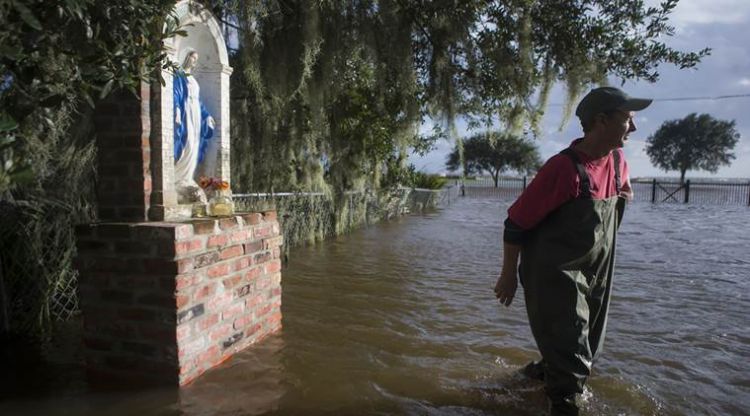 Рекордные наводнения зафиксированы в американском штате Луизиана