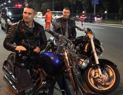 Kiyev meri yolu motosikletlə yoxladı