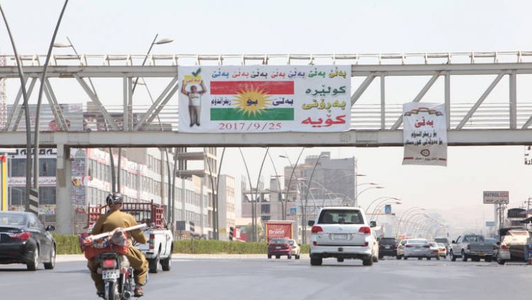 شاهد: بدء حملة الاستفتاء على استقلال كردستان