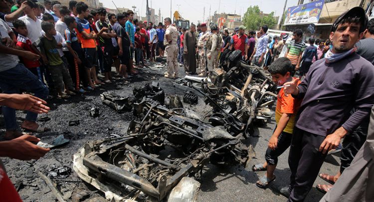137 قتيلا وجريحا أكثرهم إيرانيين حصيلة الهجوم الإرهابي جنوب العراق صور