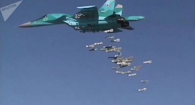 طائرات سلاح الجو الروسي تدمر مصانع دبابات انتحارية في سوريا