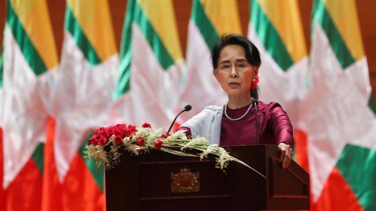Myanmar lideri beynəlxalq ictimaiyyətə müraciət edib