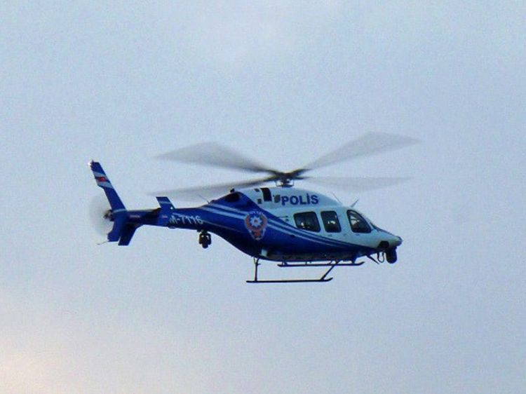 Türkiyədə helikopter qəzaya uğradı bir ölü, bir yaralı