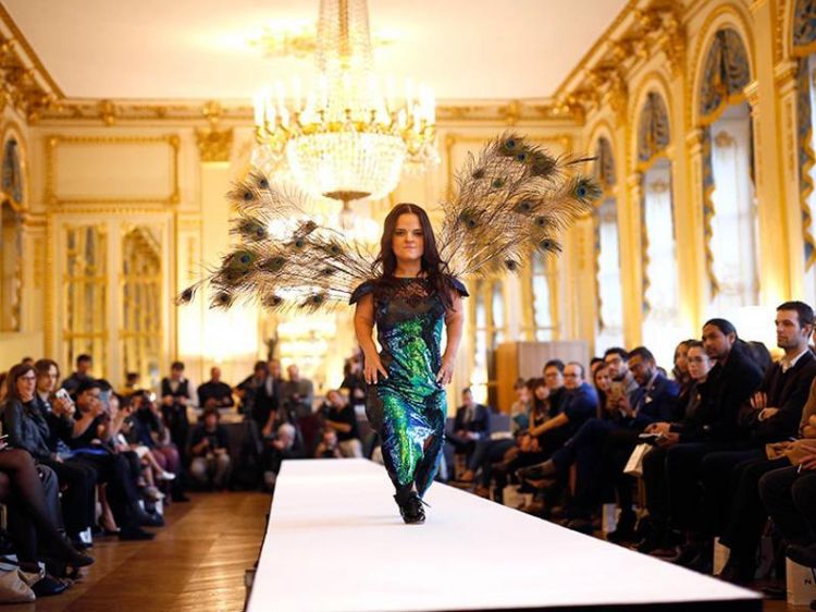 В Париже прошел необычный показ мод