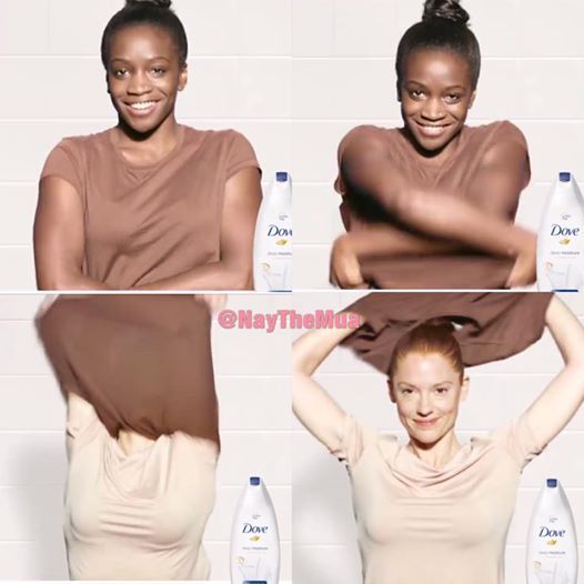 Фирму Dove обвинили в расизме из-за рекламы, где темнокожая девушка превращается в светлокожую