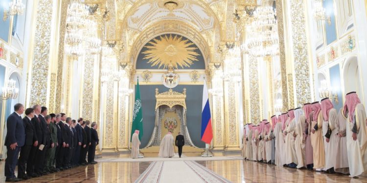 Король Салман привез в Москву невиданную роскошь