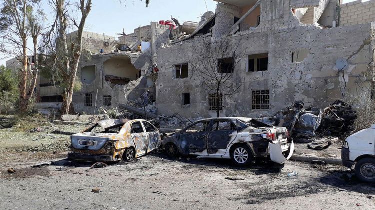 Тройная атака смертников в Дамаске Есть погибшие и раненые