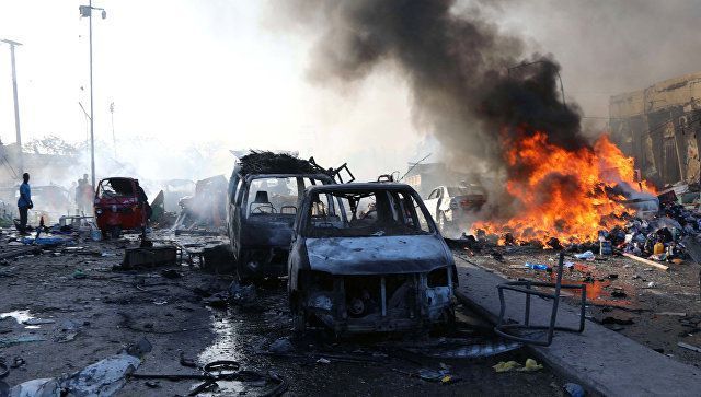 Взрыв в столице Сомали унес 85 жизней