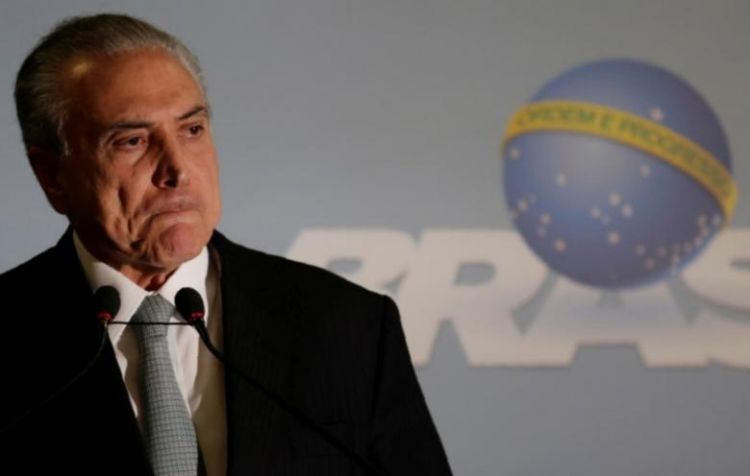 Braziliya prezidenti xəstəxanaya yerləşdirildi