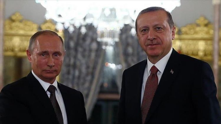 أردوغان وبوتين يبحثان هاتفيا العلاقات الثنائية والوضع على الساحة السورية