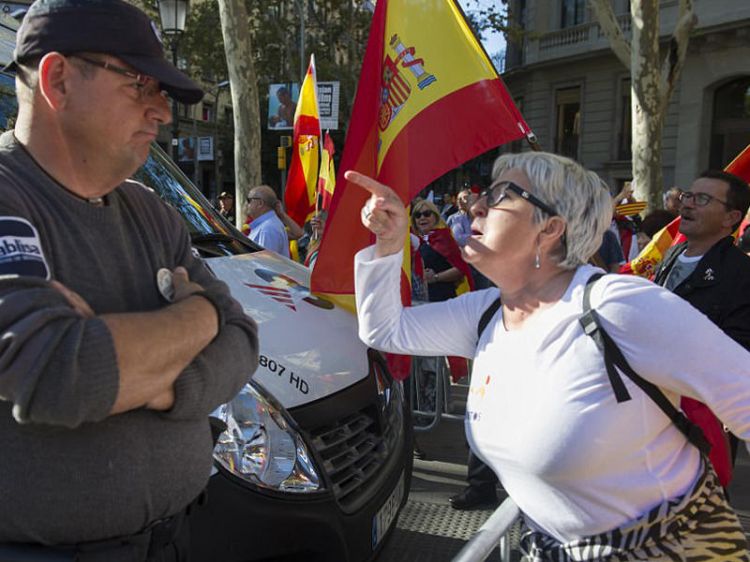Kataloniya separatçılar uduzdular - FOTO