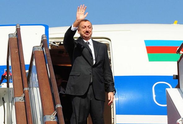 Ильхам Алиев в Тегеране