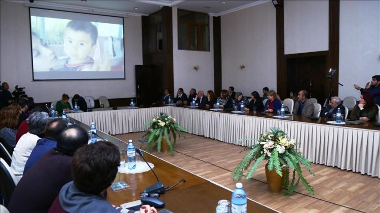 В Баку презентовали фильм о детях, погибших от выстрелов армян