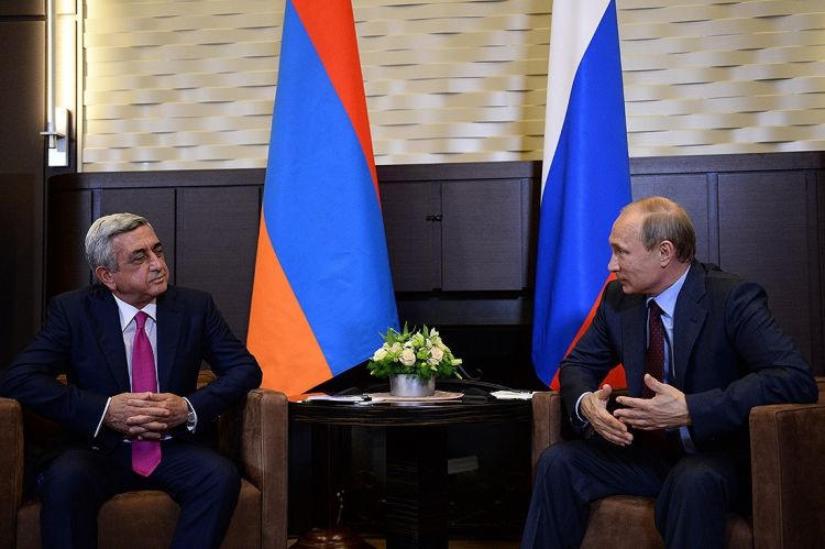 Путин и Саргсян обсудят урегулирования карабахской проблемы