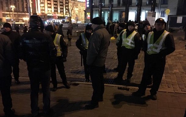 Потасовки на Майдане: есть пострадавшие