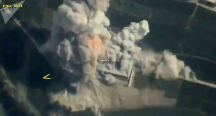 قاذفات استراتيجية روسية تقصف مواقع لتنظيم "داعش" شمال شرقي سوريا