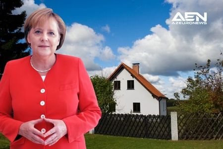 Angela Merkelin görənləri heyrətə gətirən evi FOTOLAR