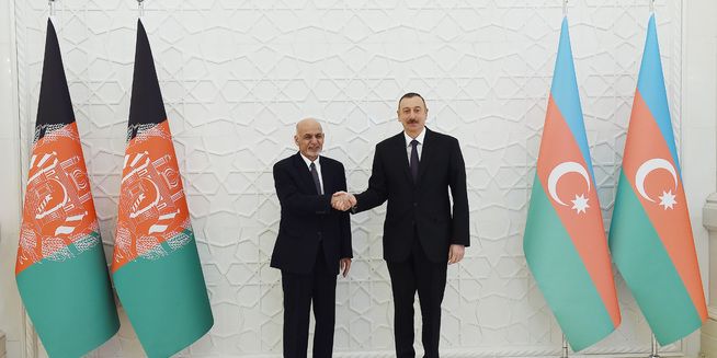 زيارة الرئيس الأفغاني لأذربيجان