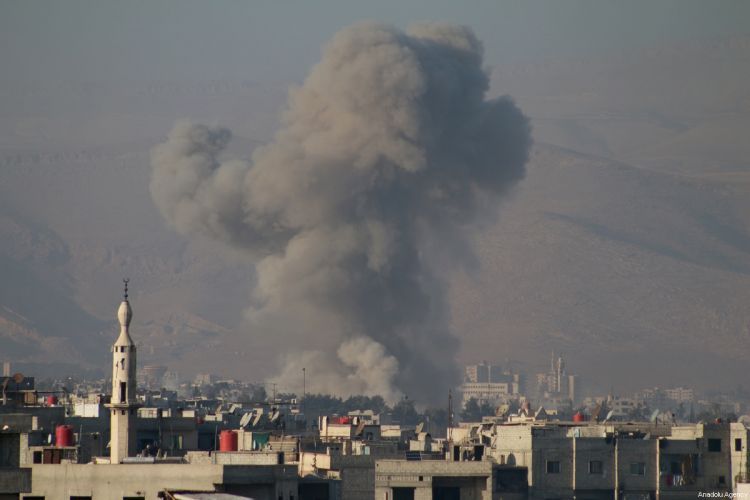 Израиль нанес удар по Дамаску