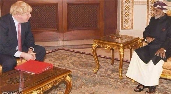 وزير الخارجية البريطاني يجتمع مع السلطان قابوس في مسقط