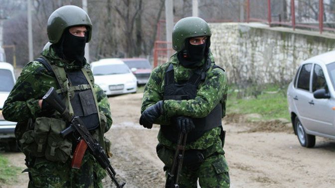 Опубликовано видео с места ликвидации боевиков в Ставрополе