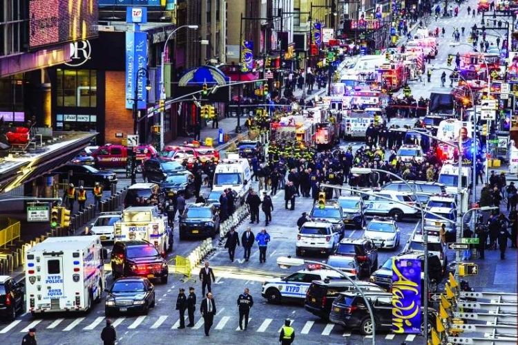 اعتداء إرهابي فاشل في نيويورك