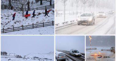 السلطات البريطانية تحذر من سقوط مزيد من الثلوج بعدد من مناطق البلاد