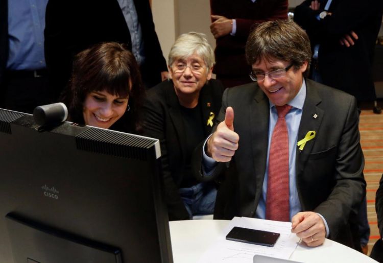 Пучдемон и его сторонники побеждают на парламентских выборах в Каталонии