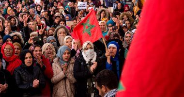 صور.. مظاهرات حاشدة فى المغرب احتجاجا على "مناجم الموت" ببلدة جرادة