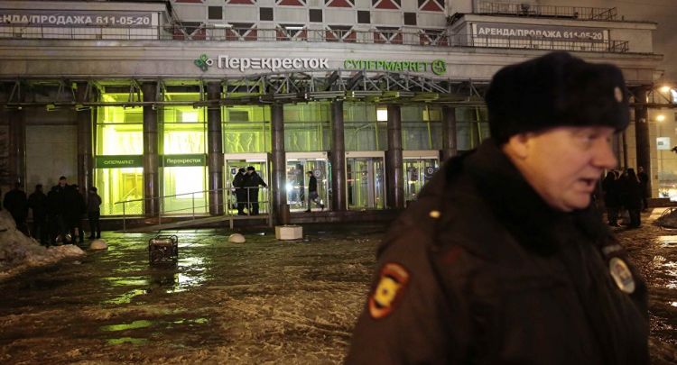 9 جرحى في انفجار عبوة ناسفة في متجر في مدينة سان بطرسبورغ