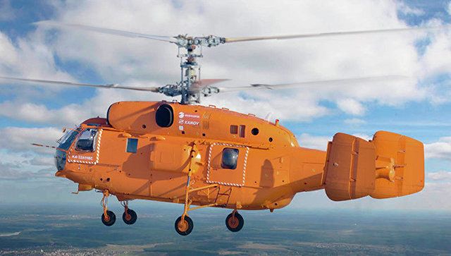 "Вертолеты России" поставили в Китай противопожарные Ка-32А11ВС