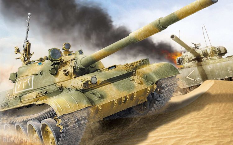 Боевики ИГ атаковали российский танк