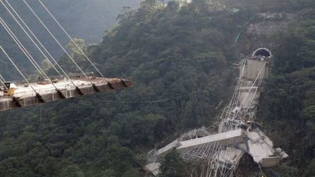 В Колумбии обрушился новый мост, погибли десять человек