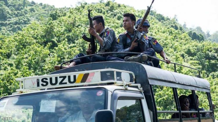 مقتل 7 بوذيين برصاص شرطة ميانمار بولاية راخين