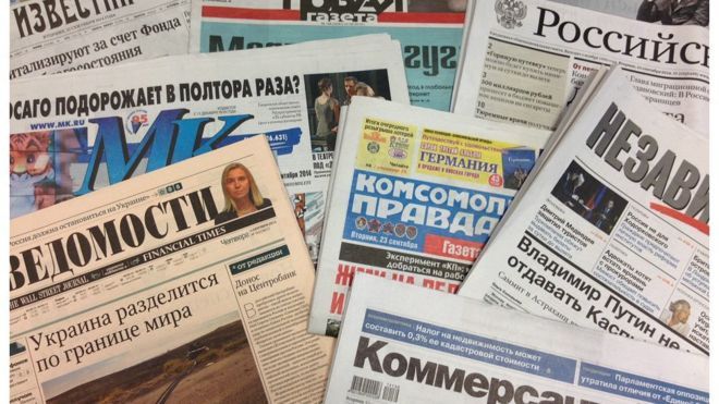СМИ России: "эпоха Путина" и будущее России