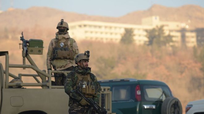 В Кабуле боевики напали на гостиницу "Интерконтиненталь"