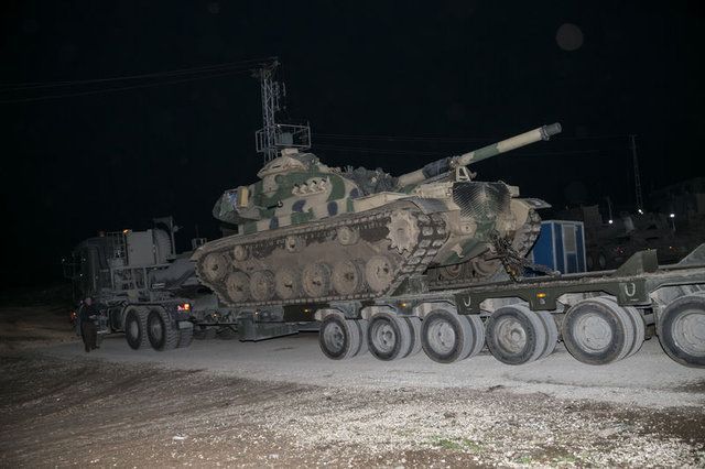 الأركان التركية تعلن بدء العملية العسكرية البرية في عفرين السورية