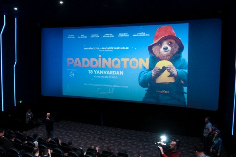 CinemaPlus впервые показал "Паддингтон 2" на азербайджанском языке!
