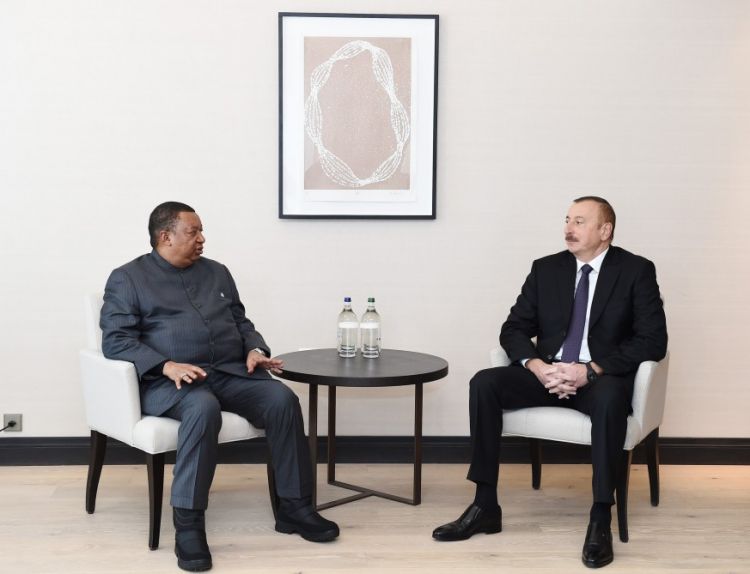 Президент Ильхам Алиев встретился с генсеком OPEC