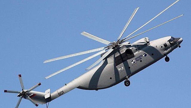 Россия поставила Иордании тяжелый многоцелевой вертолет Ми-26Т2