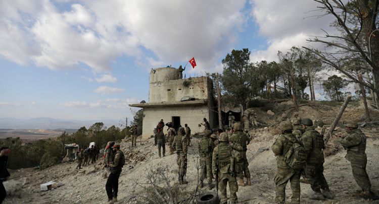 الجيش التركي يعلن تحييد 649 "إرهابيا" في إطار عملية "غصن الزيتون"