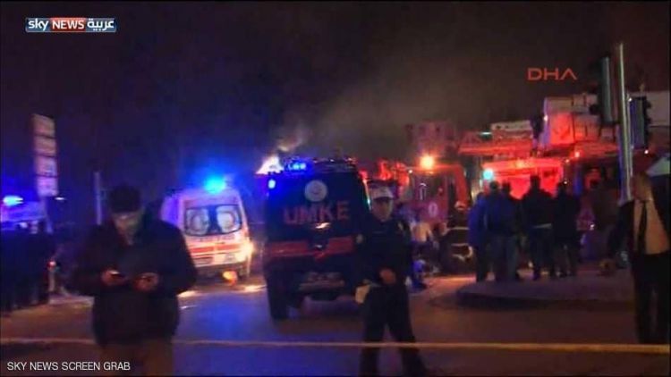 انفجار قوي في أنقرة بسبب "الغاز"