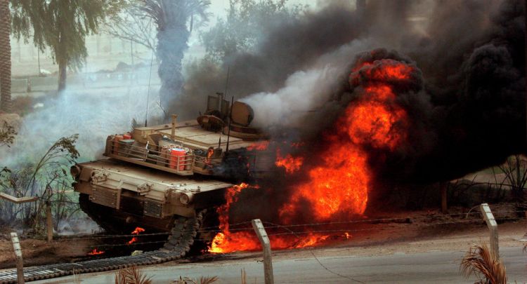 سوريا: صاروخ فاكتوريا يحول دبابة "إم60" إلى رماد