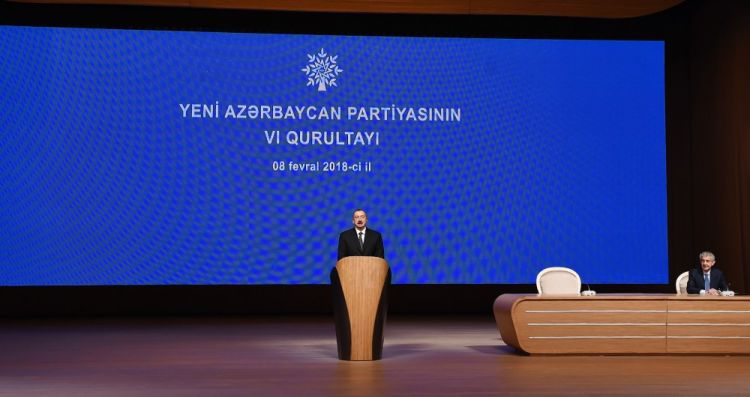«2018 год станет годом ускоренного развития» Ильхам Алиев