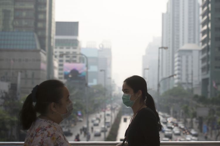 صور.. مخاوف فى بانكوك بعد ارتفاع مستويات تلوث الهواء لدرجات غير مسبوقة