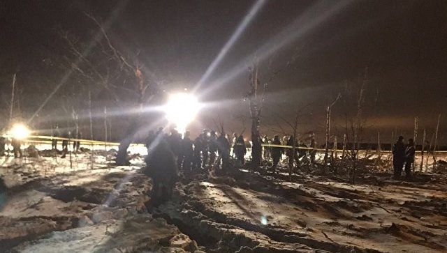 Девять беспилотников обследуют район крушения Ан-148 в Подмосковье