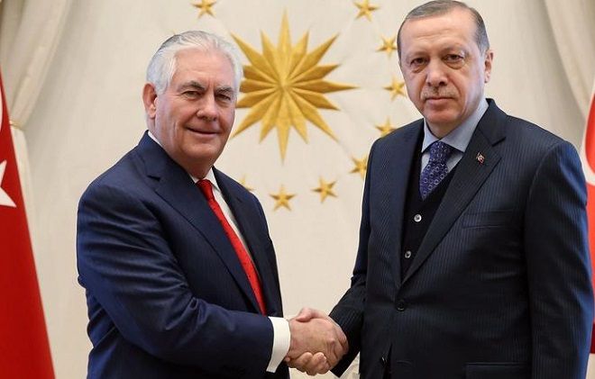 Ankarada Ərdoğan - Tillerson görüşü başa çatıb YENİLƏNİB