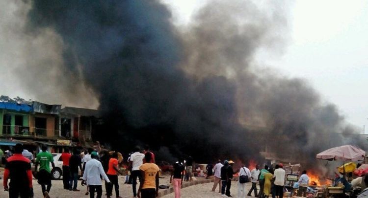 В Нигерии три террориста-смертника напали на рынок